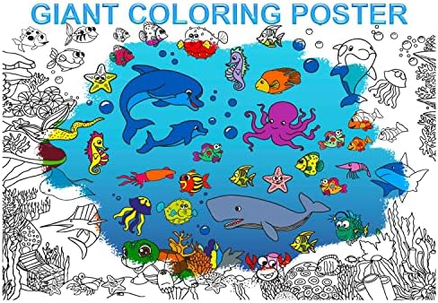 Alex art jumbo coloring poster