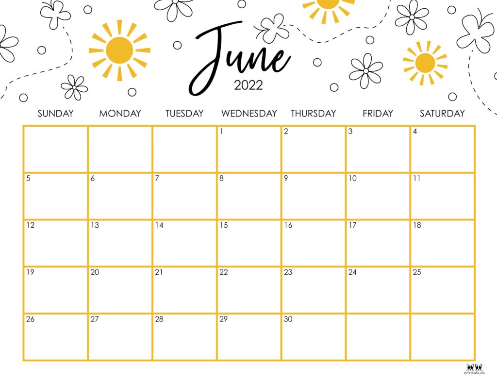 June calendars