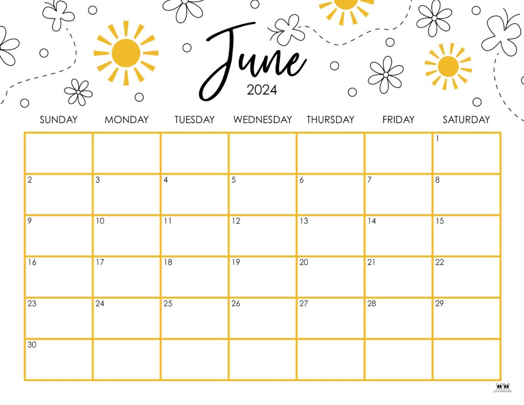 June calendars