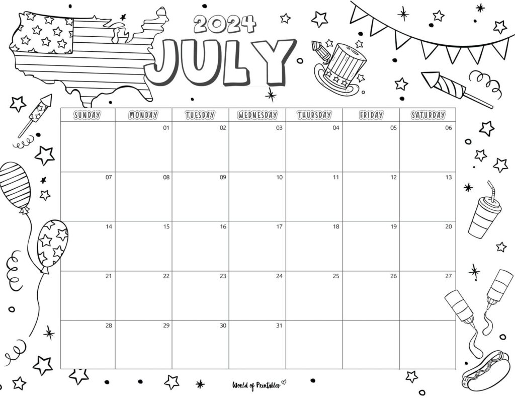 July calendars best