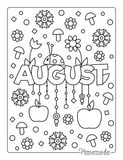 Free summer coloring pages for kids adults