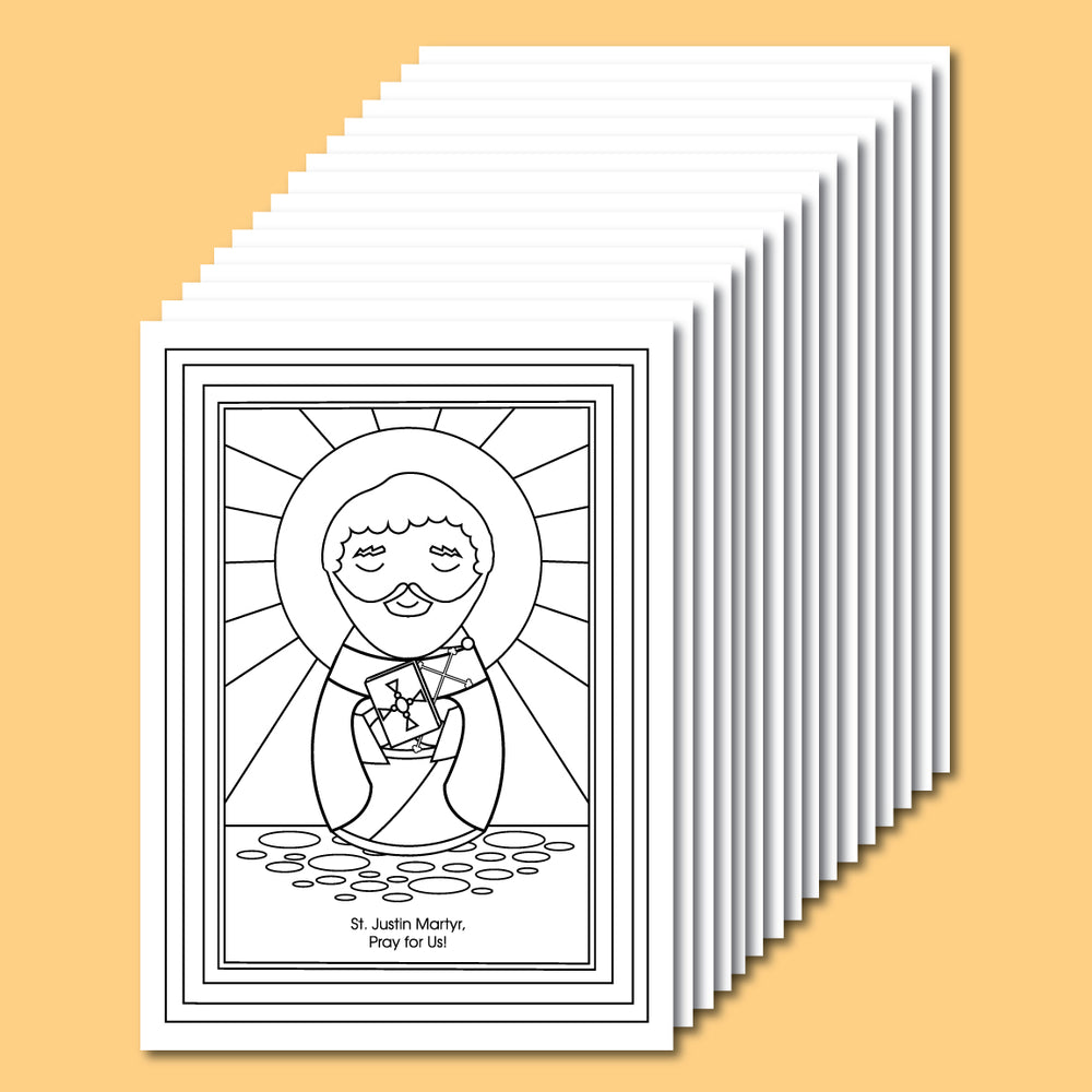 June saints coloring sheets