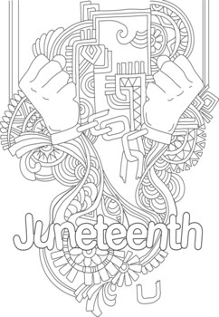 Juneteenth june th freedom day coloring pages by color in fun tpt