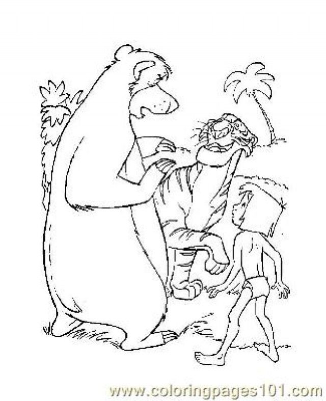 Jungle book coloring pages