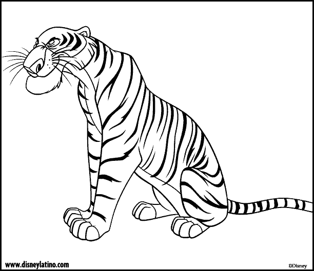 The jungle book coloring pages