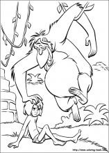 Jungle book coloring pages on coloring