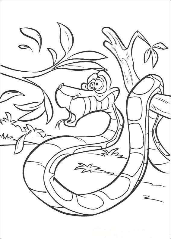 Best jungle book coloring pages for kids