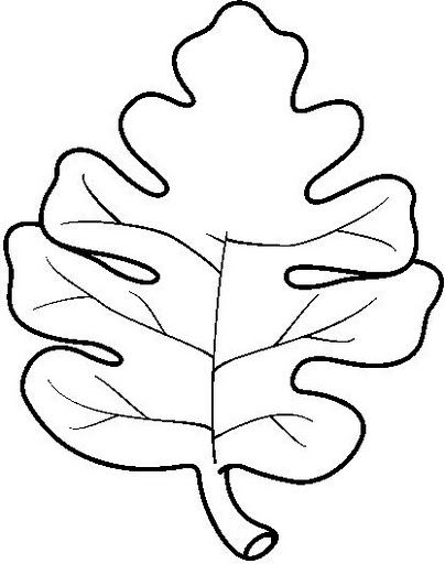 Leaf coloring page crafts and worksheets for preschooltoddler and kindergarten