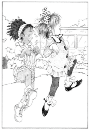 Junie b loves handsome warren junie b jones art web illustration