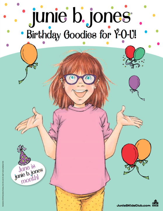 Junie b jones printables and activities brightly