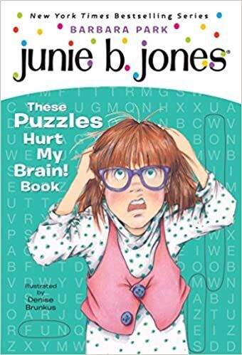 Junie b jones these puzzles hurt my brain book paperback â coloring book