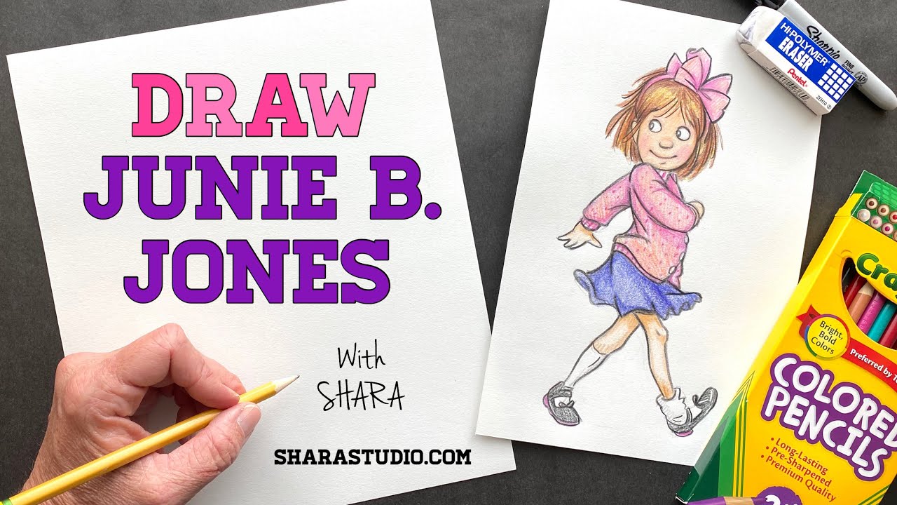 Draw junie b jones