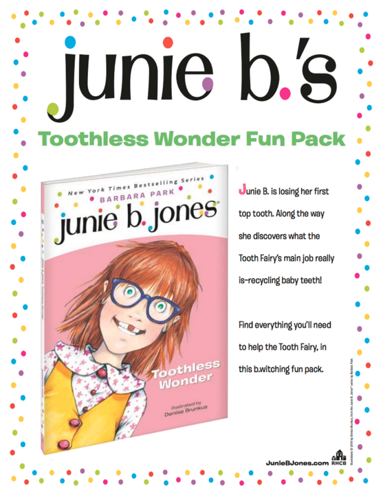 Junie b jones printables and activities brightly