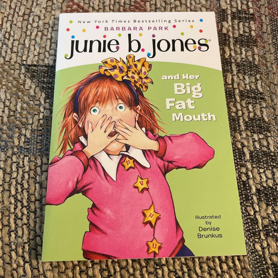 Junie b jones junie b jones and her big fat mouth by barbara park paperback