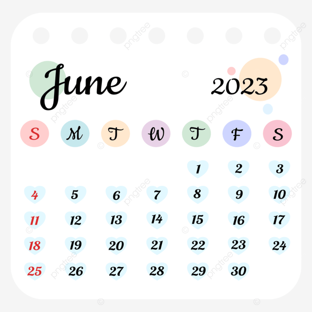 Calendar june monthly calendar june calendar png and vector with transparent background for free download