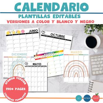 Calendario tpt