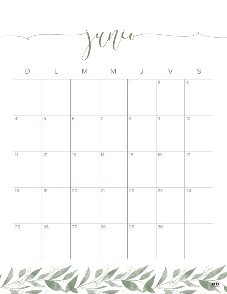 June calendars