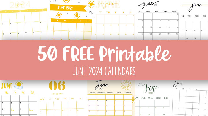 June calendars