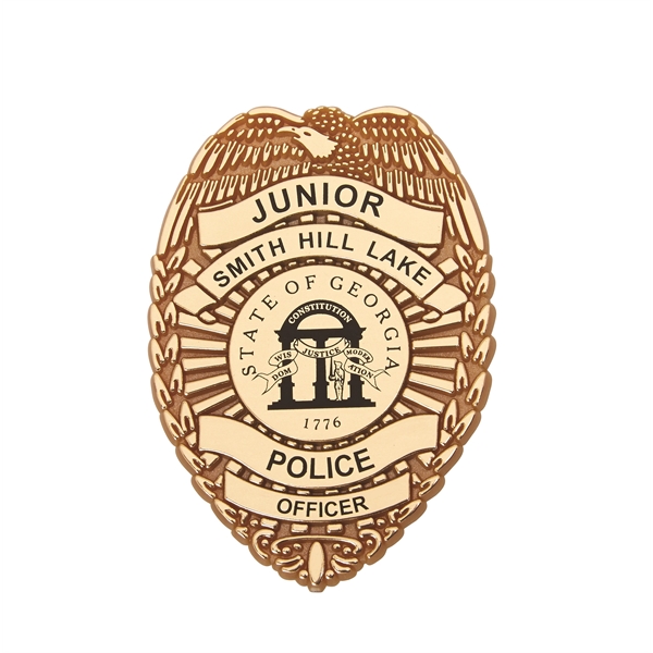 Junior police office badge