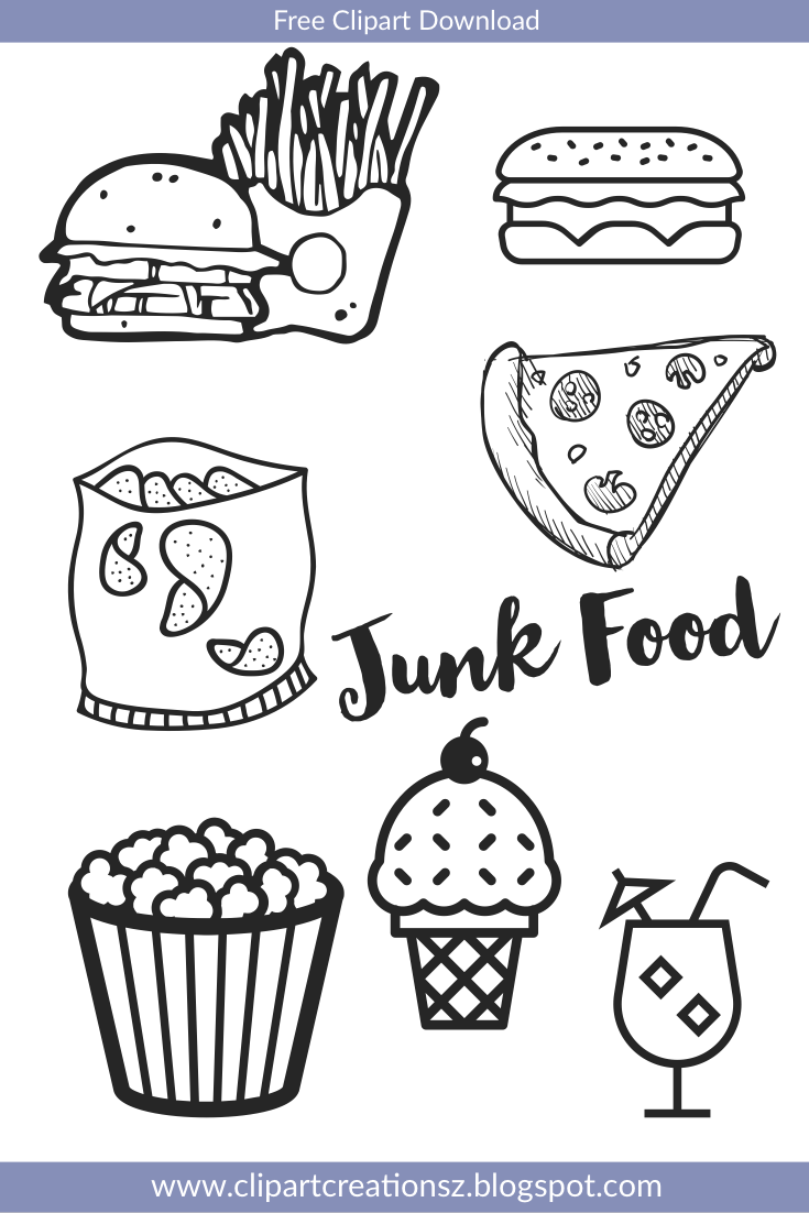 Junk food images junk food food loring pages food