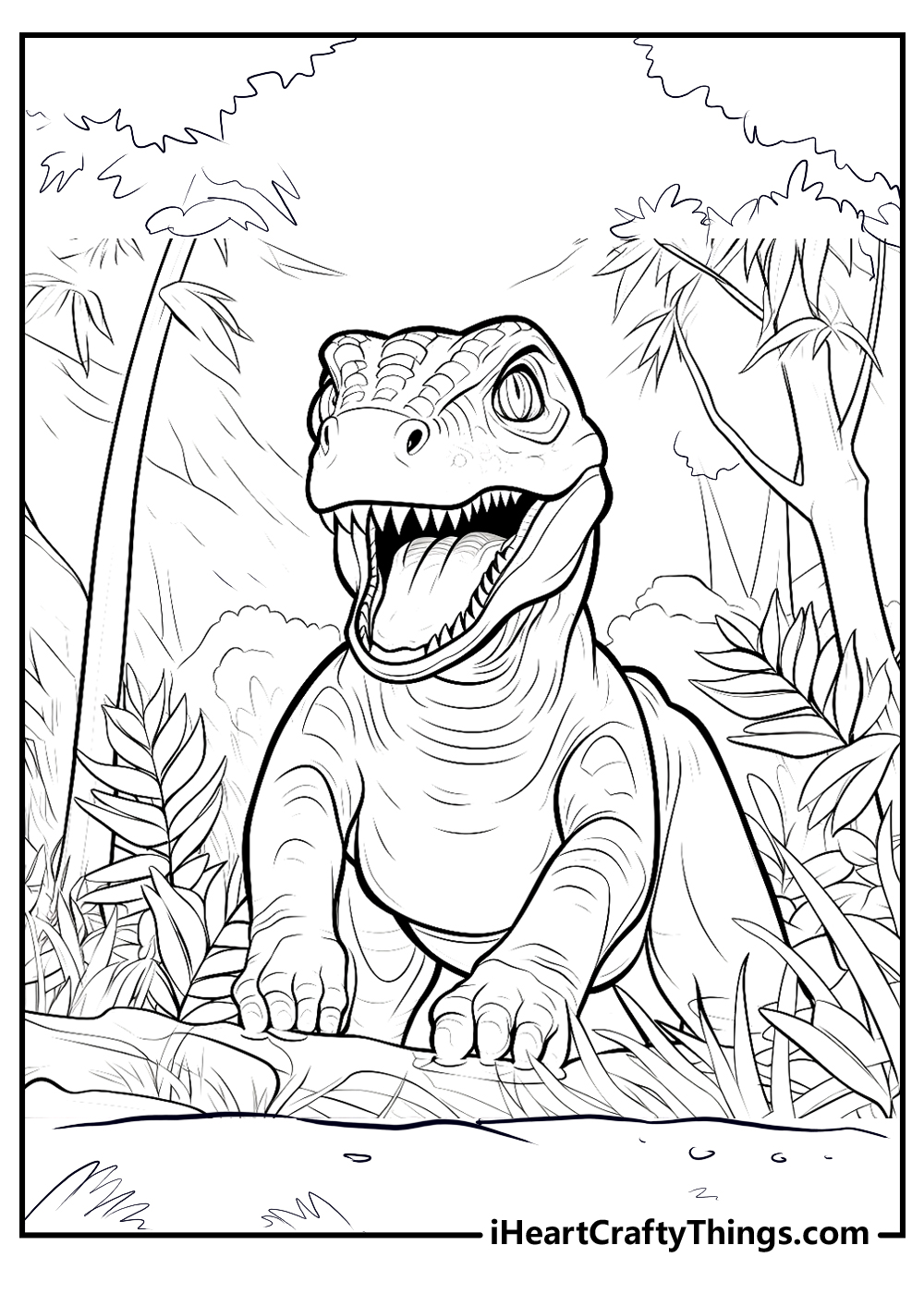 Jurassic park coloring pages free printables