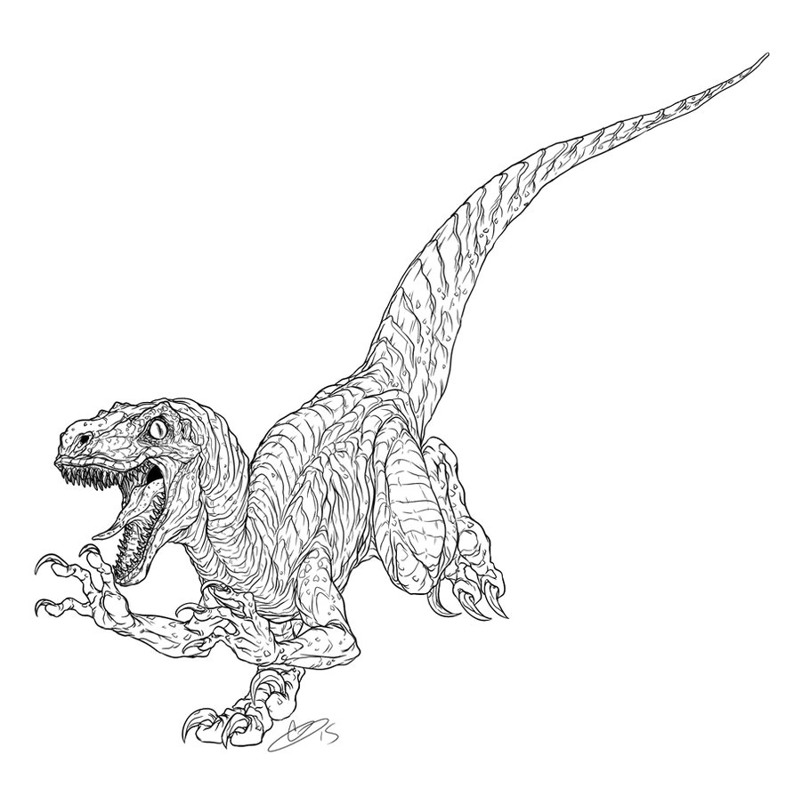 Jurassic world coloring pages