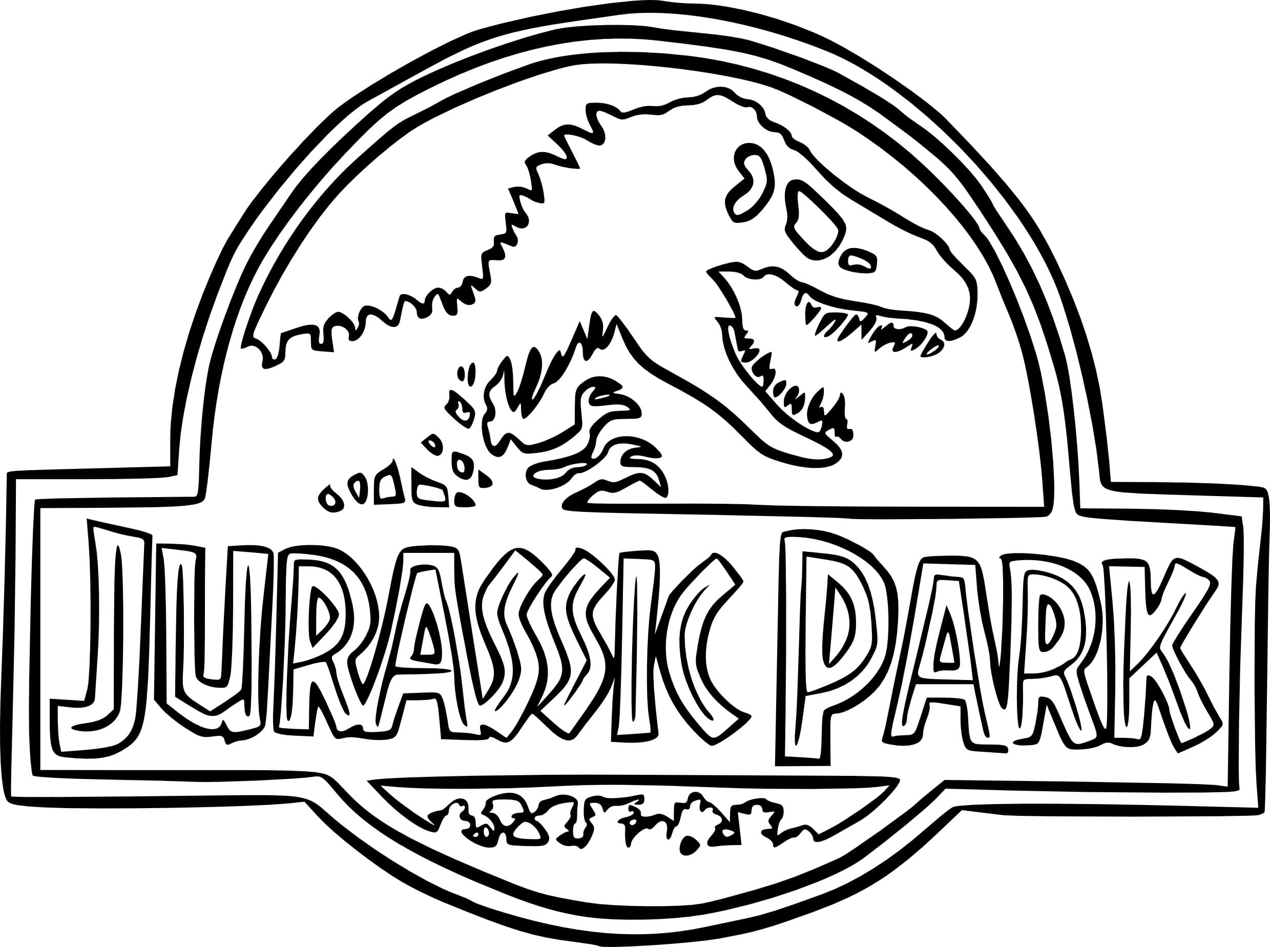 Jurassic world coloring pages