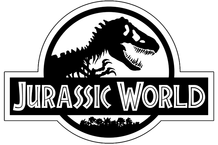 Printable coloring pages jurassic park logo jurassic park jurassic