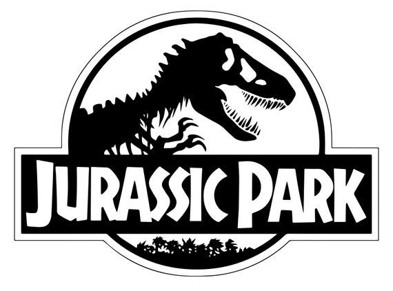 Jurassic park svg logo digital download instant download svg dxf eps png files included