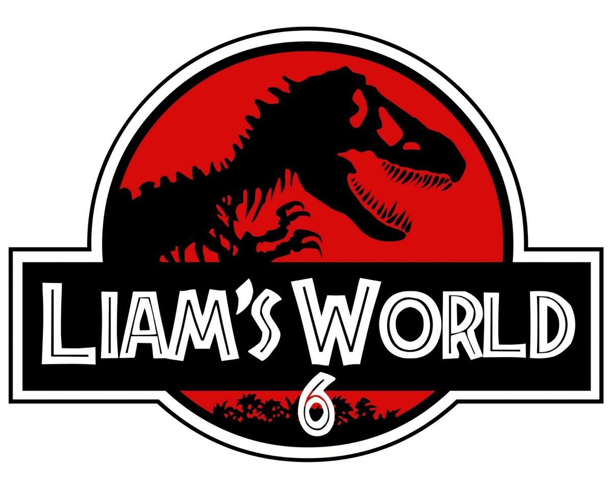 Jurassic world logo custom