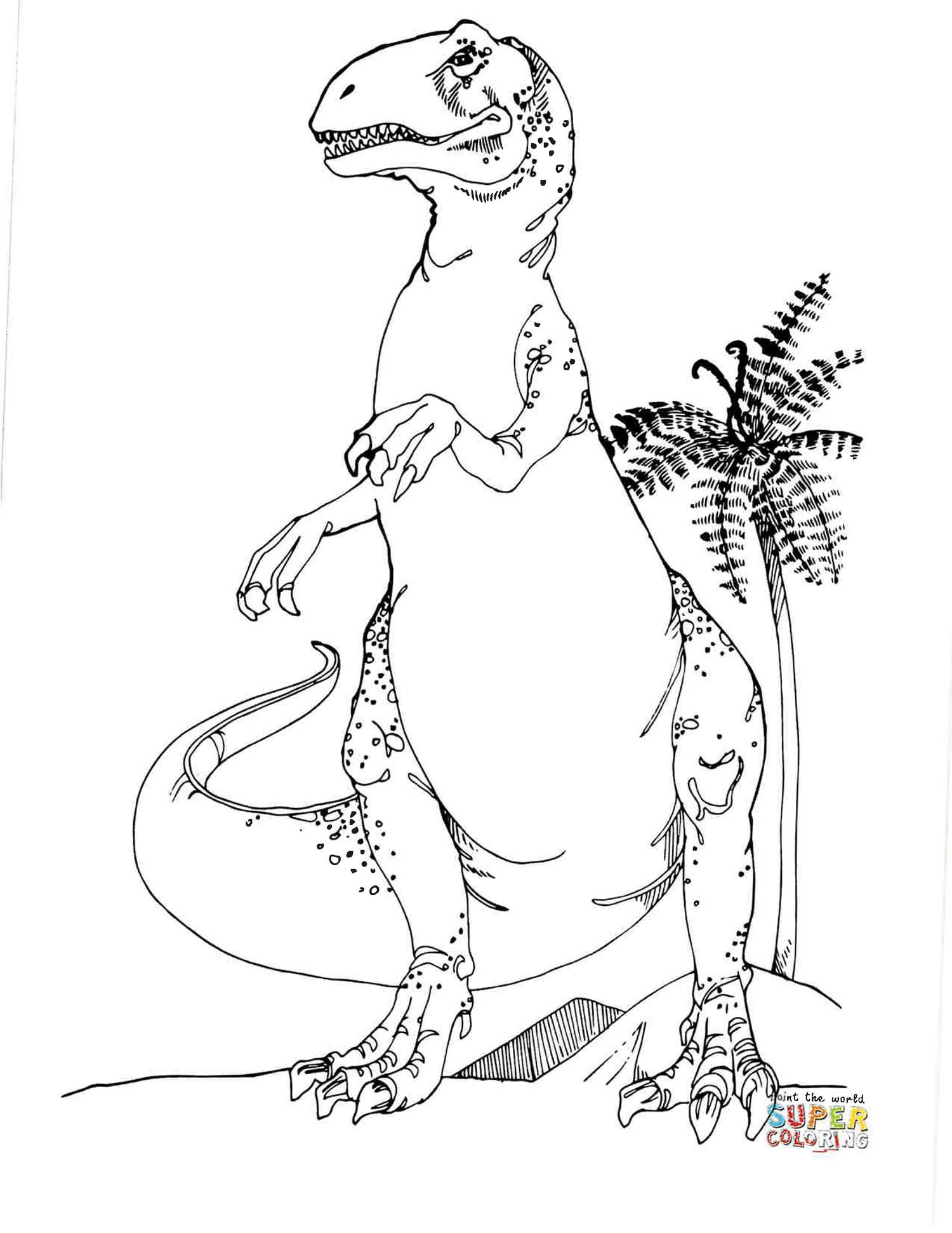 Dinosaur coloring sheets â seattles favorite garden store since