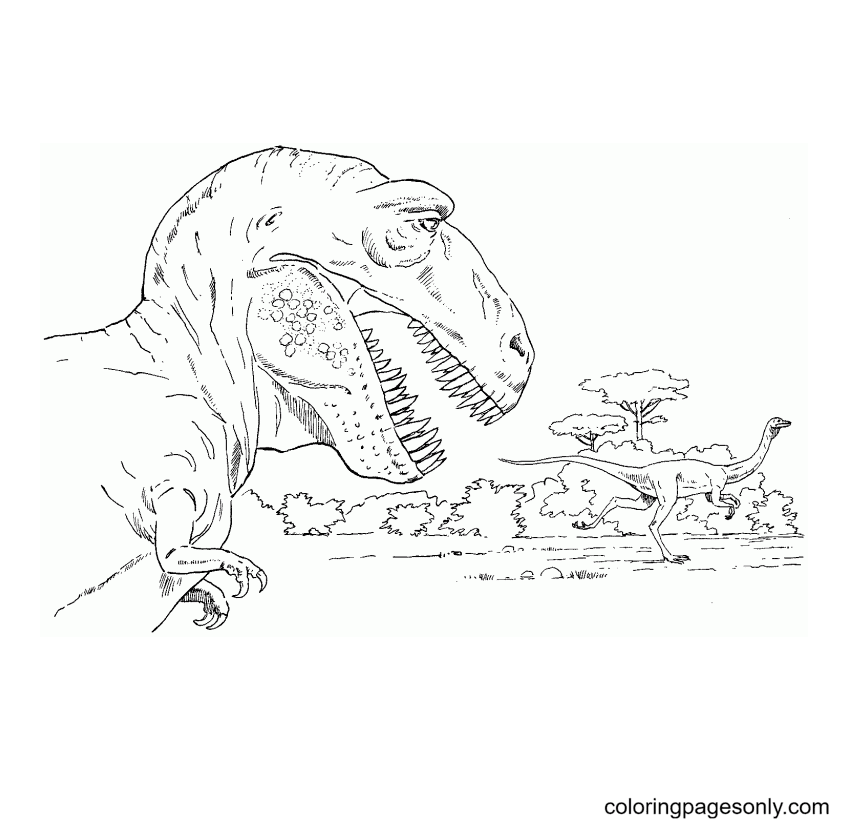 Jurassic world coloring pages printable for free download