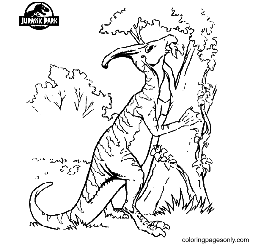 Jurassic world coloring pages printable for free download