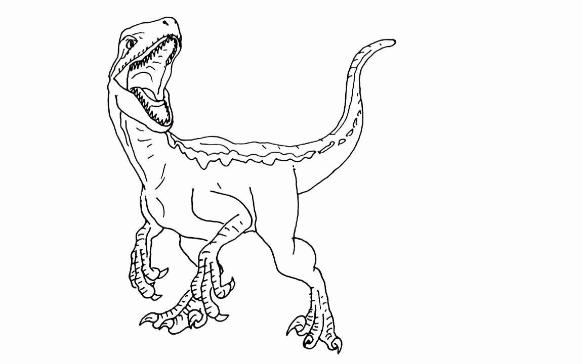 Jurassic world coloring pages