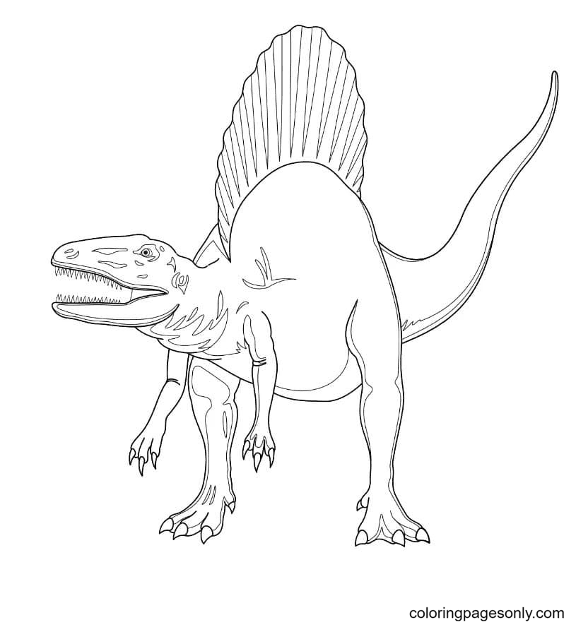 Jurassic world coloring pages