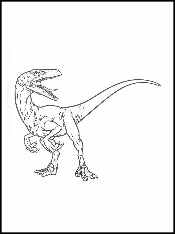 Coloring pages jurassic world