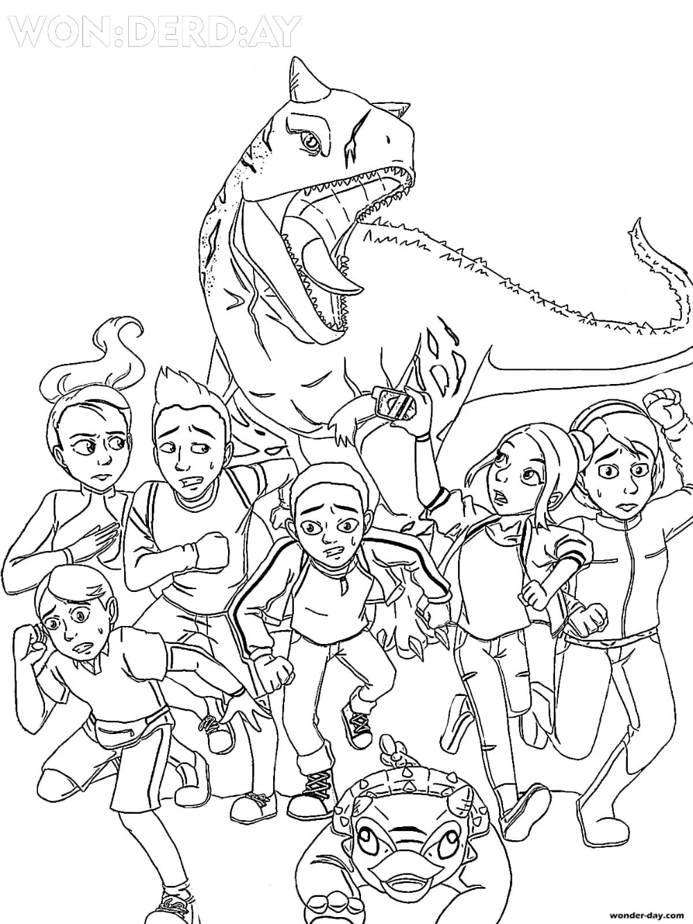 Jurassic world camp cretaceous coloring pages netflix dinosaur coloring pages jurassic world blue jurassic world