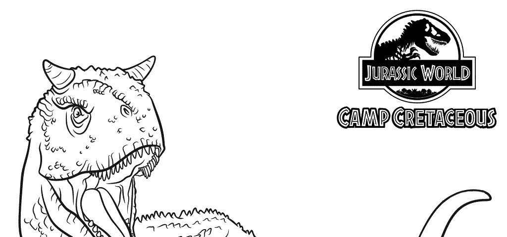 Dinosaur coloring pages for kids