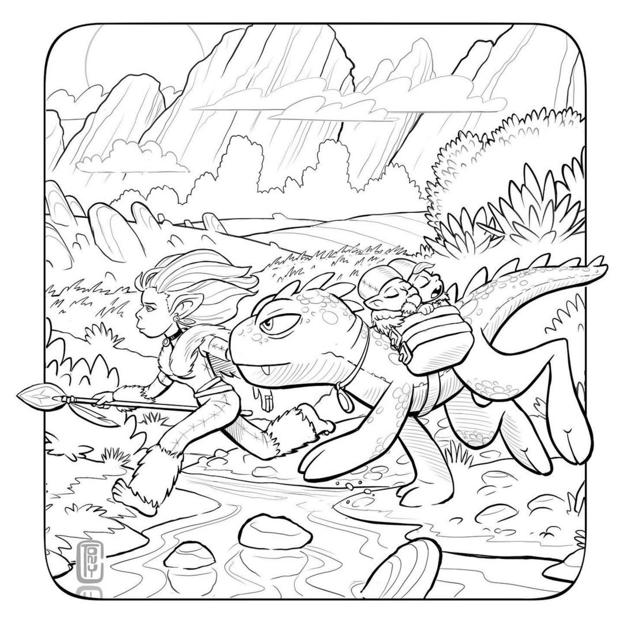 Tony helms on x winter is ing reworked this coloring page some coloringpage coloringpages thehunt winterising motherhood mother dragon dndoodles dnddoodles dndoodle dnddoodle fantasyart fantasy adventure children child