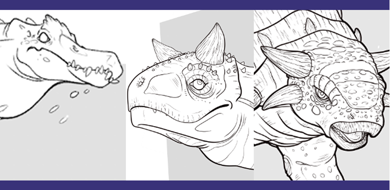 Dinosaur coloring pages batch one