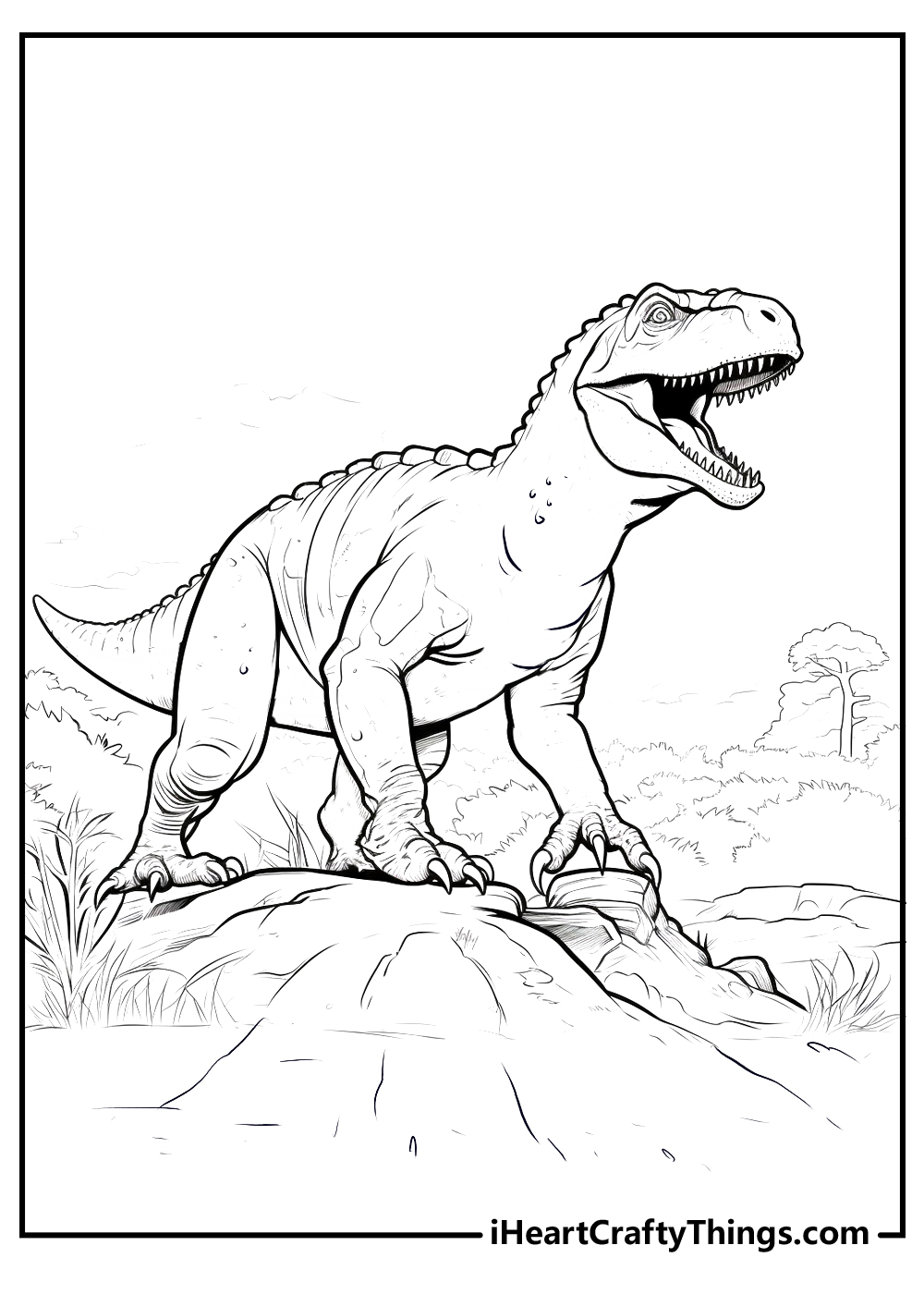 Jurassic park coloring pages free printables