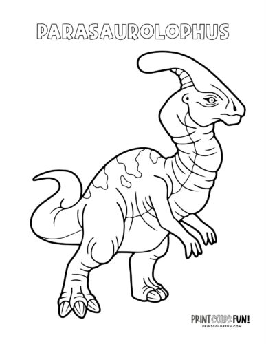 Dinosaur clipart coloring pages offer some prehistoric fun at