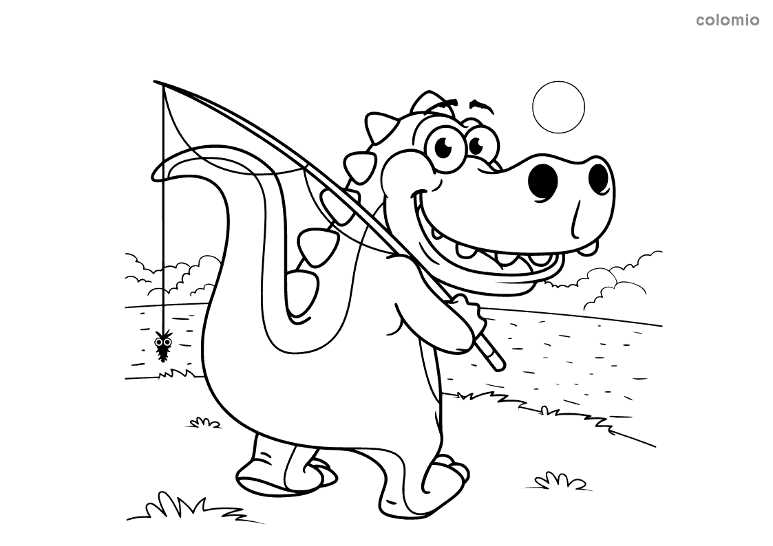 Dinosaur coloring pages free printable coloring pages