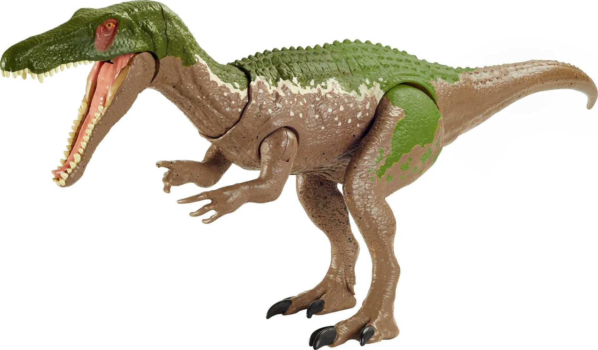 Jurassic world toys baryonyx grim sound strike dinosaur action figure with strike and chomping action realistic sounds movable joints authentic color and texture ages and up toys games