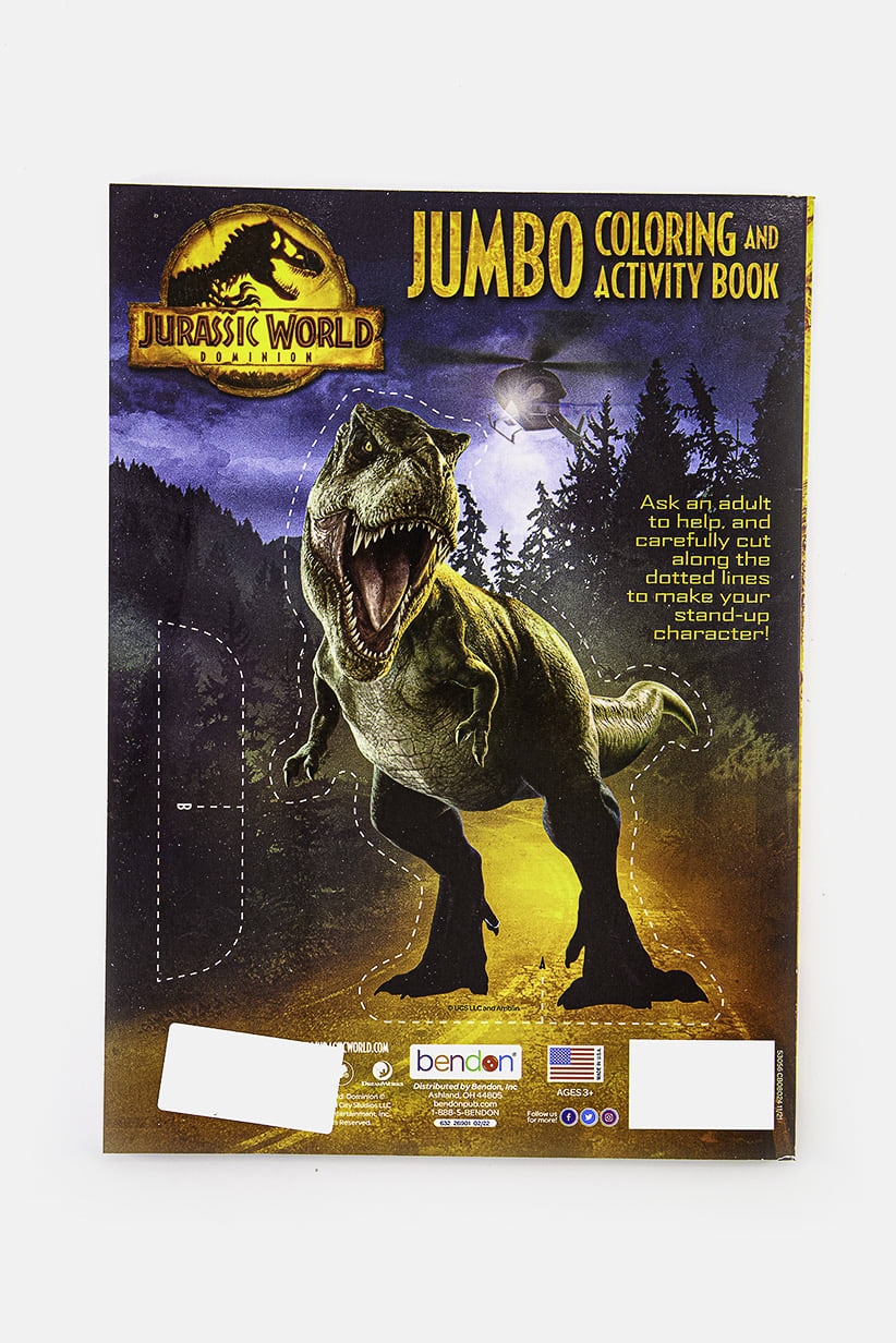 Buy bendon jurassic world coloring and activity books blue bo online brands for less