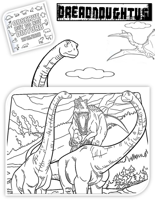 Dreadnoughtusjurassic world dominion coloring pages by me jurassic world coloring pages color