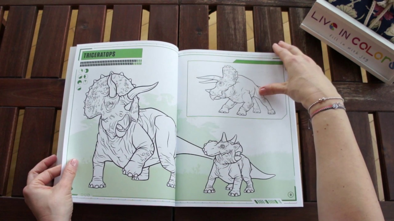 Jurassic world fallen kingdom colossal colouring book