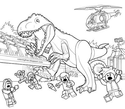 Printable lego jurassic world coloring sheets lego coloring pages dinosaur coloring pages lego coloring