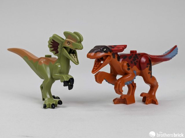 Lego jurassic world dominion pyroraptor dilophosaurus transport