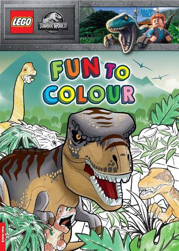 Lego jurassic worldâ fun to colour by lego buster books